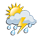 starkes Gewitter