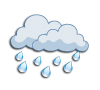 starker Regen