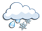 leichter Schneeregen