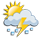 Gewitter mit Hagel
