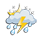 starkes Gewitter