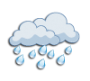 starker Regen