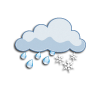Schneeregen