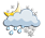 Schneeregenschauer