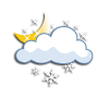 leichter Schneeschauer