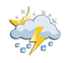 Gewitter mit Hagel